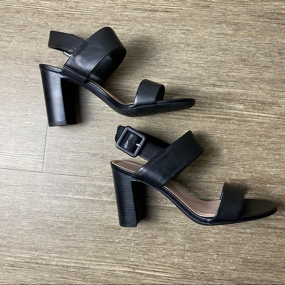 Preston & York Shoes - Farah Black Women’s Slingback Sandals